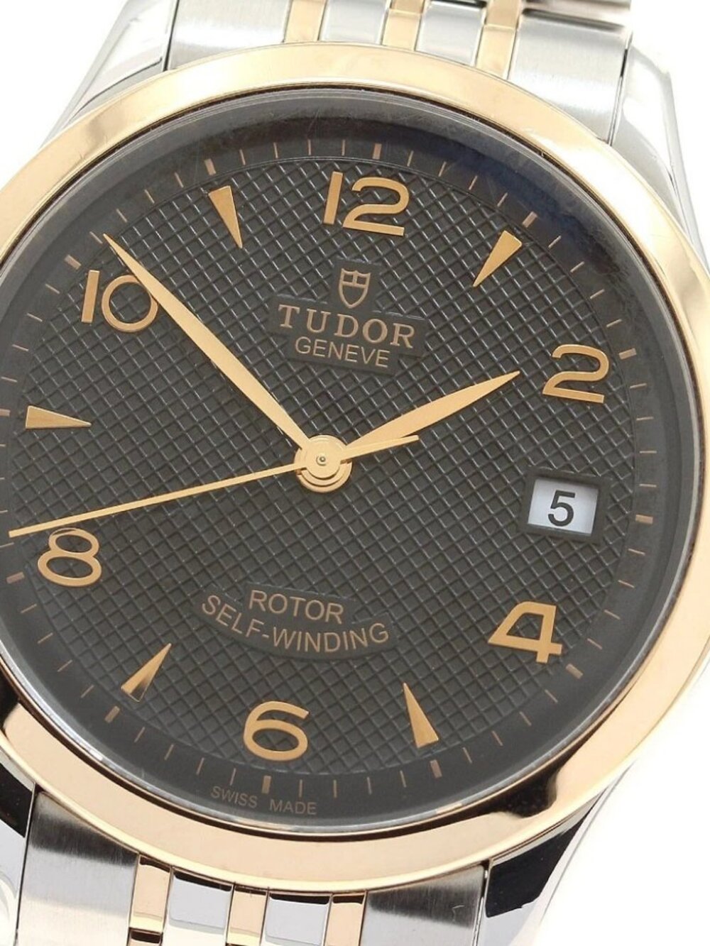 TUDOR 1926 91451 Date black Dial Automatic Men's Watch_